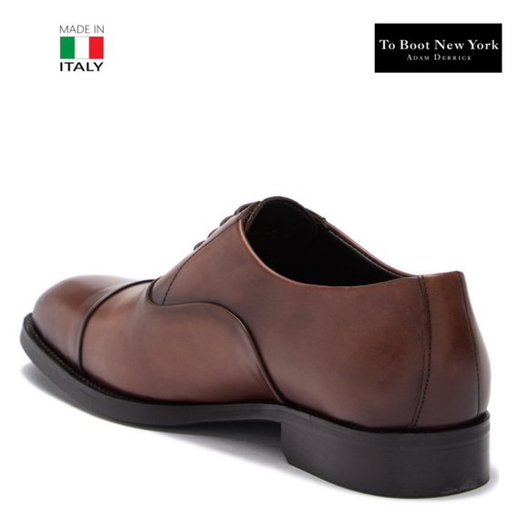 To Boot New York Brown Leather Men's Oxford - Picture 2 of 8